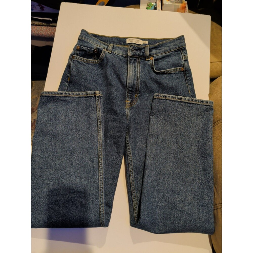 & Other Stories Stockholm Atelier Womens US 28 Blue Straight Leg Jeans Turkey